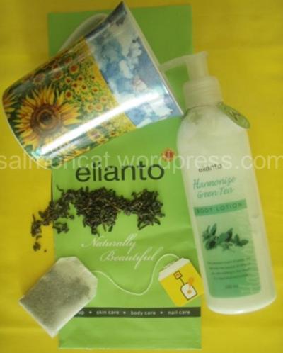 elianto harmonize green tea lotion